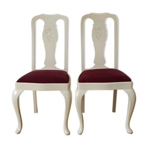 Paire de chaises vintage