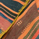 Vintage persian kilim rug- handmade oriental flat-weave rug- 125x363cm