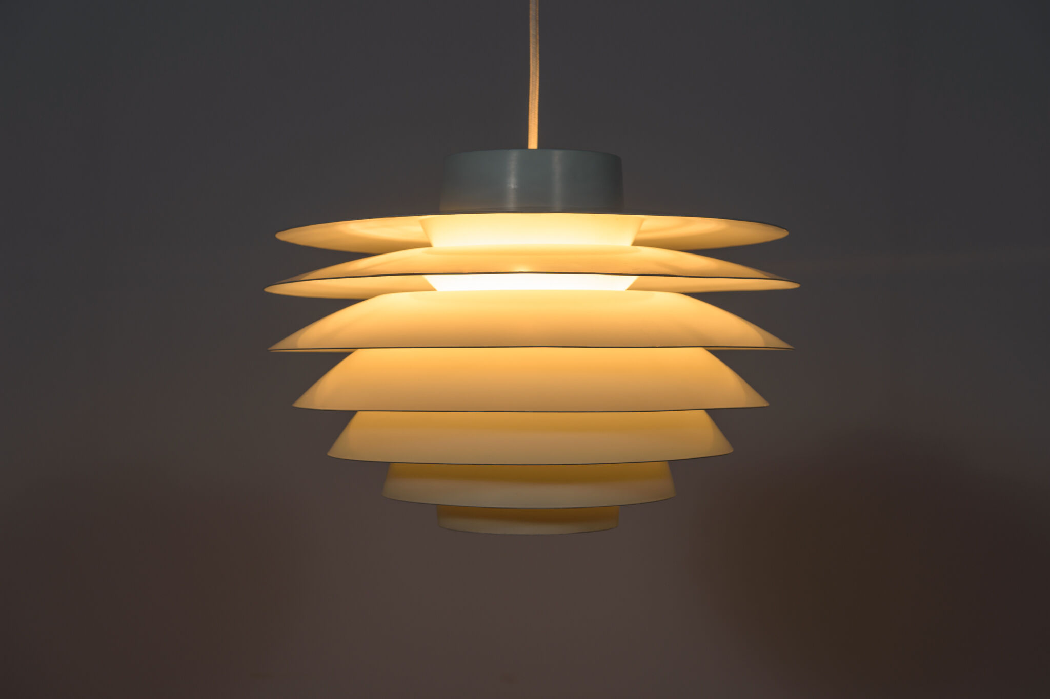 Mid-Century Danish Verona Pendant Lamp by Svend Middelboe for Fog & Menup, 1970s