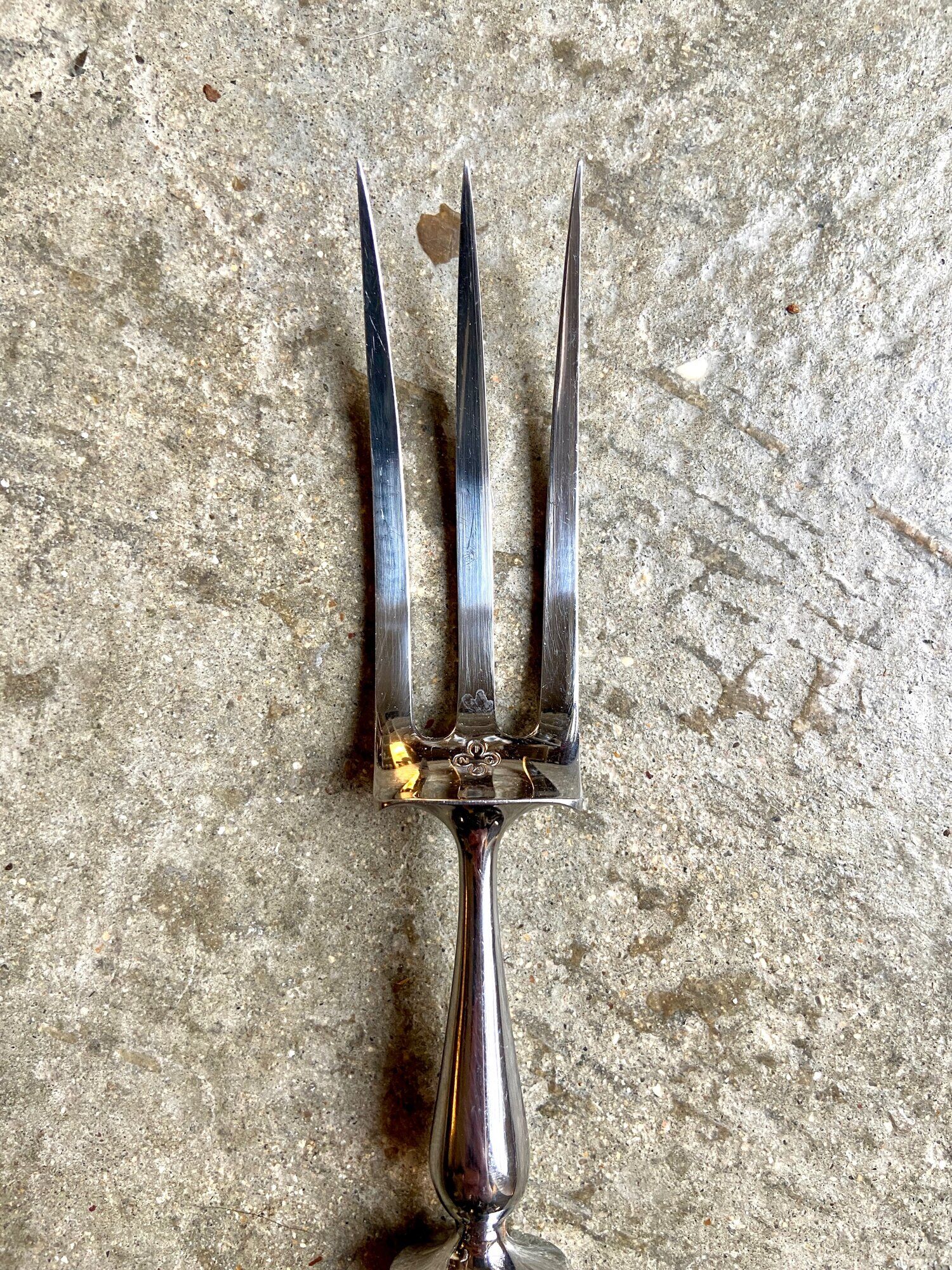 Christofle service cutlery in silver metal