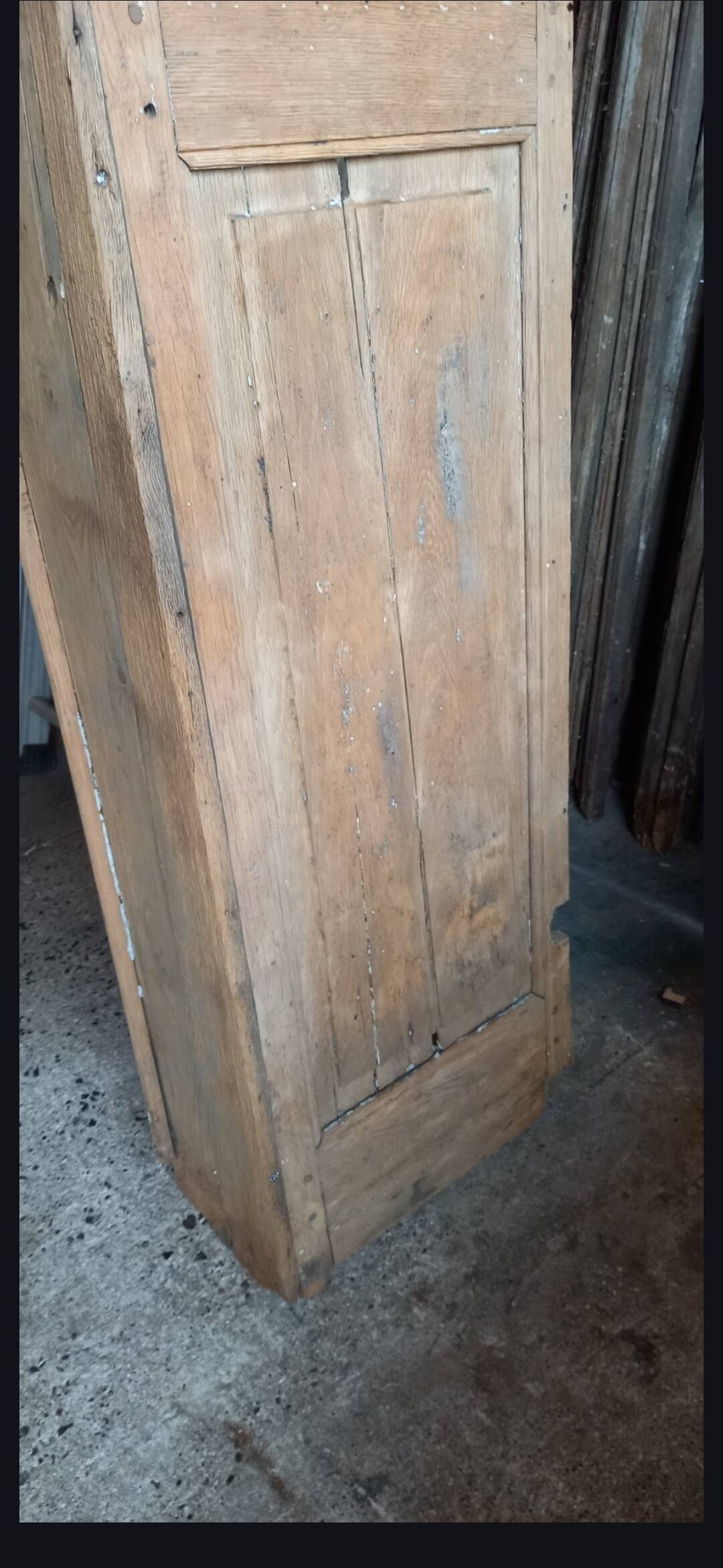 Cheminée et trumeau de château XVIIIe en chêne