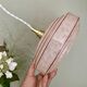 Vintage pink and red Clichy glass lampshade pendant light