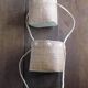 3 paniers suspendus en osier artisanat