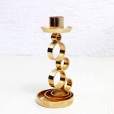 Vintage brass candle holder