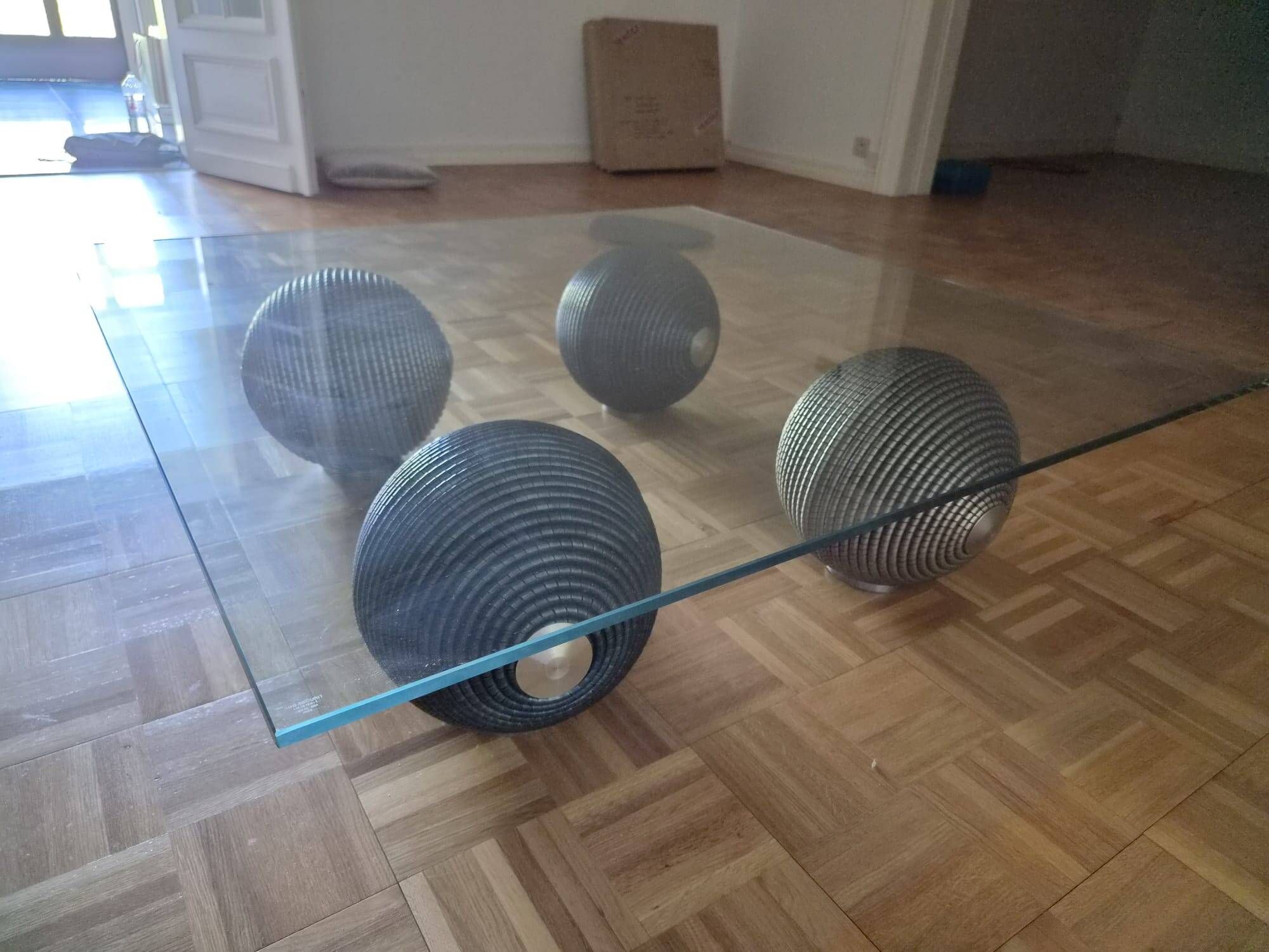 Table basse d'artiste - Fabrice Risser / Edition ultra-limitée (c. 2004)