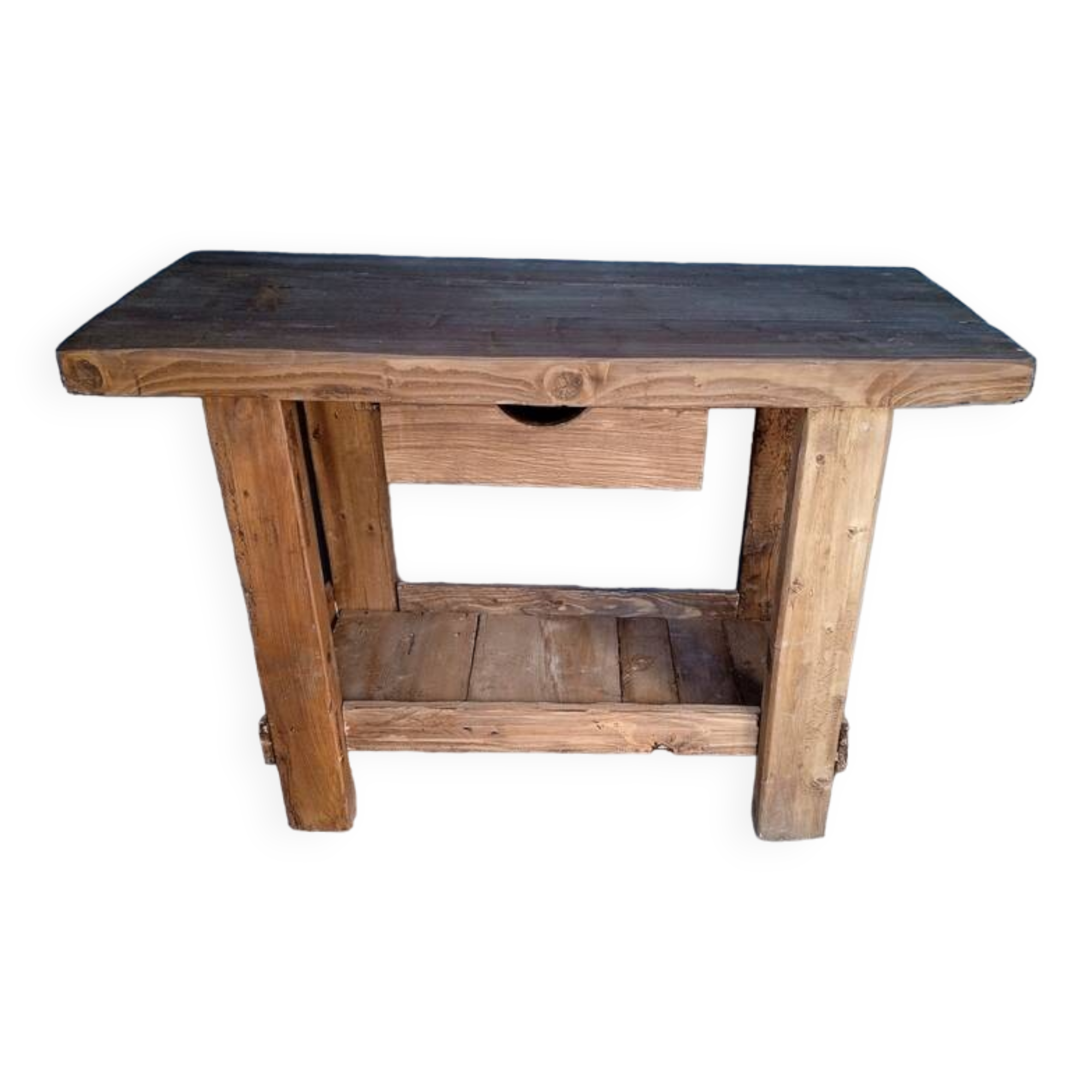 120cm workbench solid wood antique furniture
