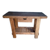 120cm workbench solid wood antique furniture