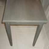 Grey painted wooden table