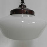 Art Deco hanging lamp on chain