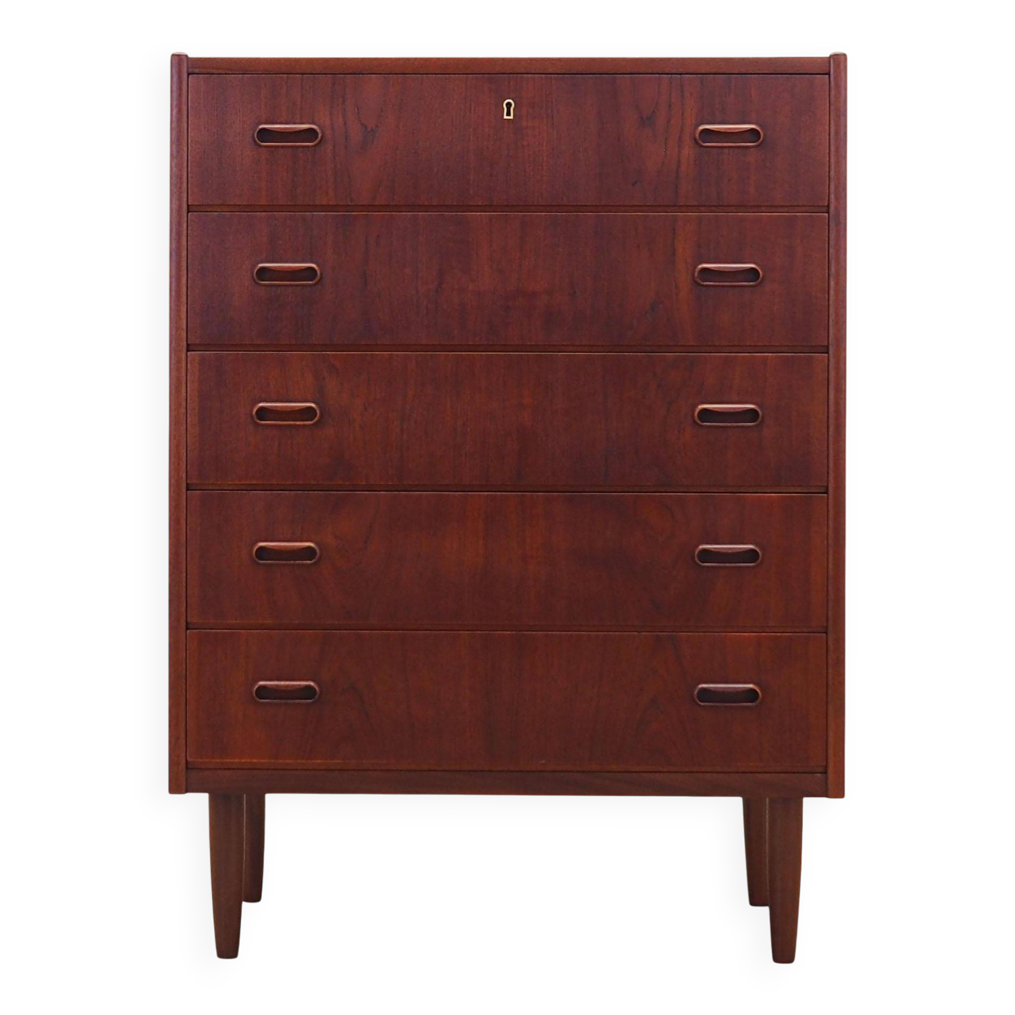 Commode danoise en teck, années 1970