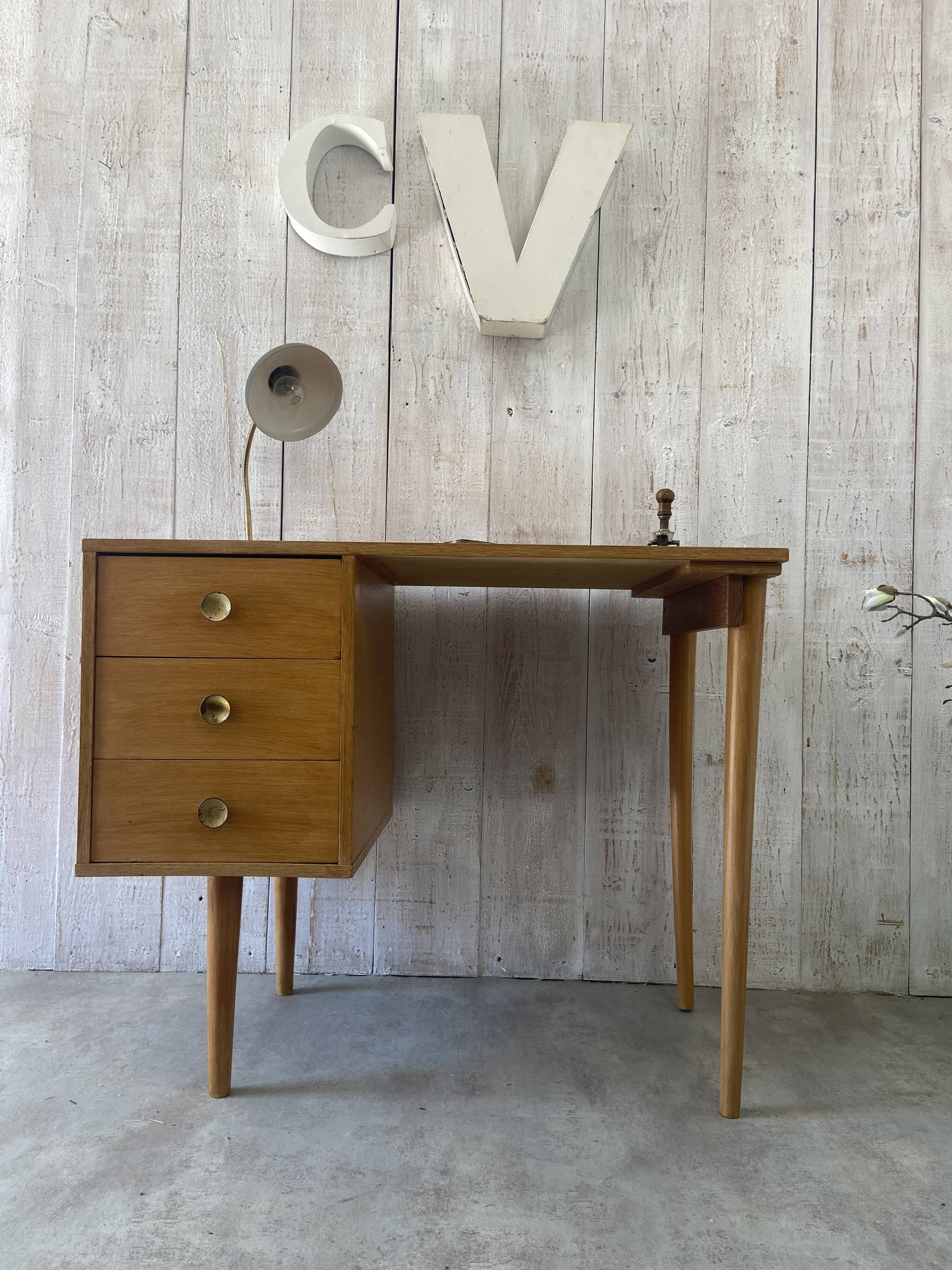 70's desk and chair set