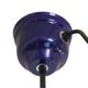 Industrial enameled sheet metal pendant light