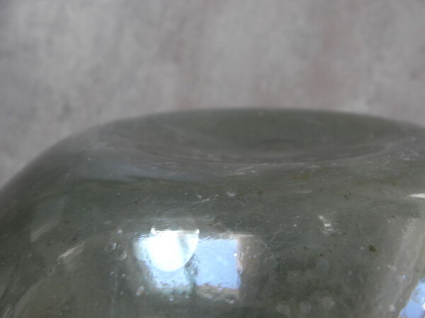 Bonbonne en verre soufflé