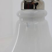 Suspension italienne en verre, années 1970
