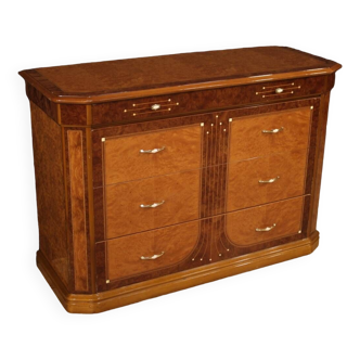 Commode italienne en bois du 20ème siècle