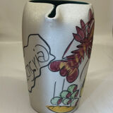 Spanish sangria pitcher with lobster decoration