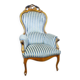 Antique Walnut Chair, 1890s