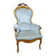 Fauteuil en noyer antique, années 1890