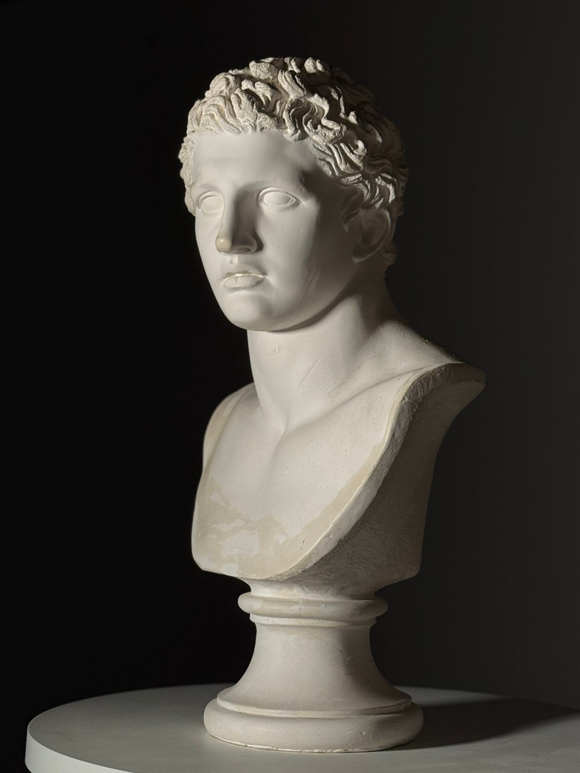 Bust of Meleager plaster classic