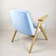 Light blue bunny armchair by józef chierowski