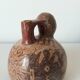 Peruvian stirrup vase with terracotta spout