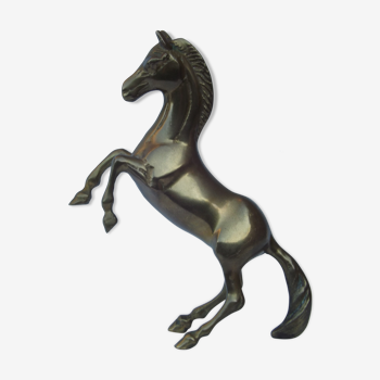 Cheval en bronze doré