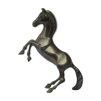Cheval en bronze doré