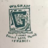 Six old Givors plates