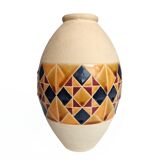 Glazed ceramic vase