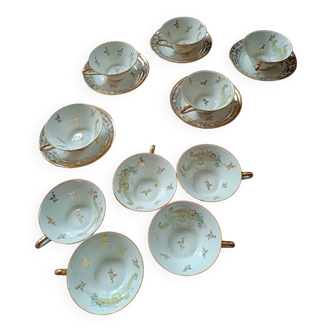 Limoges porcelain cups