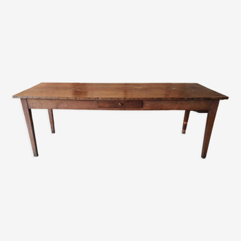 Oak farmhouse table