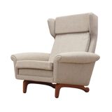 Teak armchair, Danish design, 1960s, designer: Aage Christiansen, production: Erhardsen & Andersen