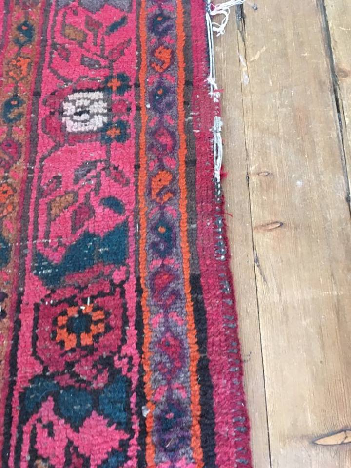 Vintage Persian rug 207x138cm