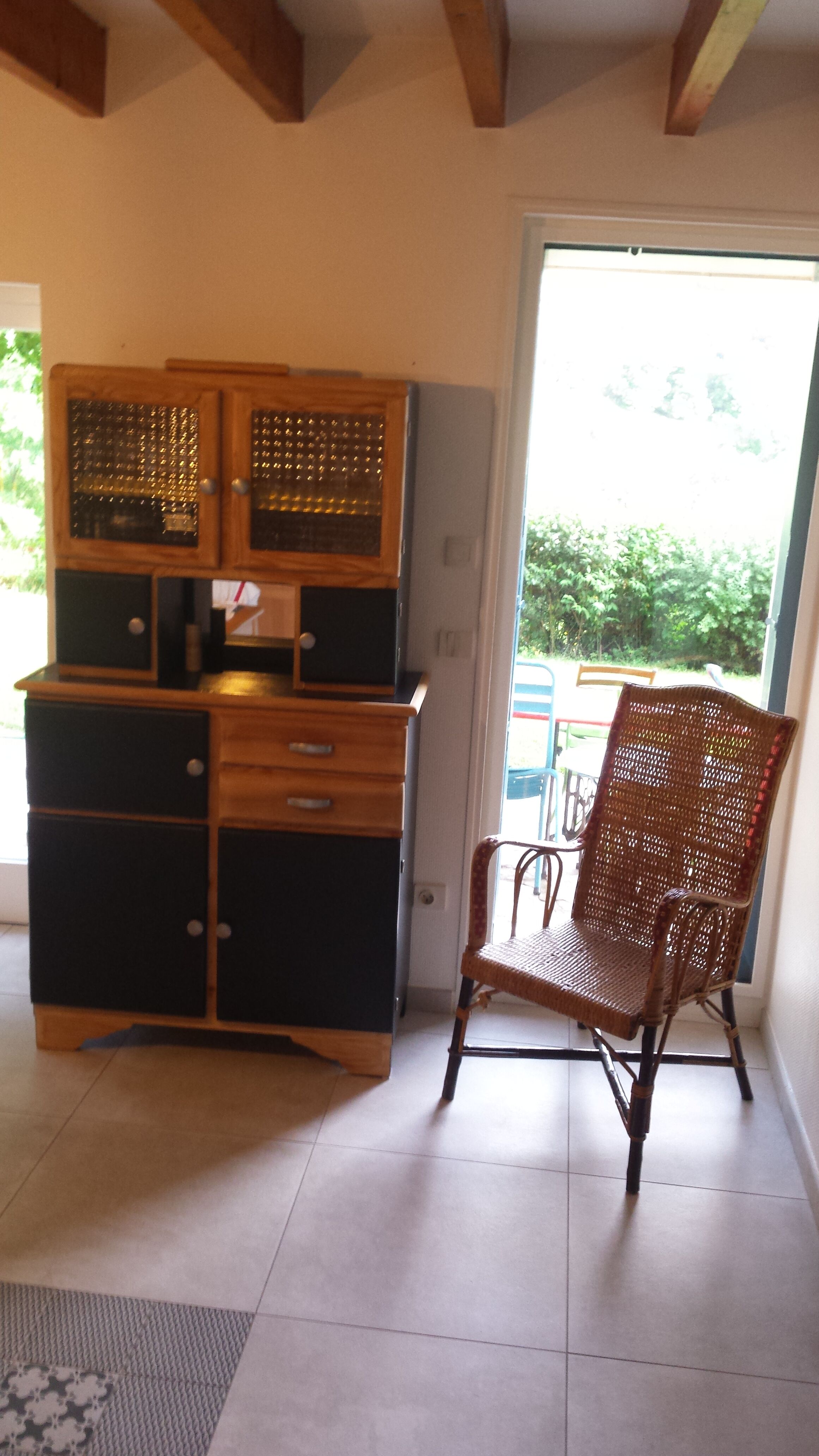 buffet Mado honey color, golden oak