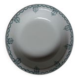 Plat rond creux Terre de fer de Moulin des Loups et Hamage