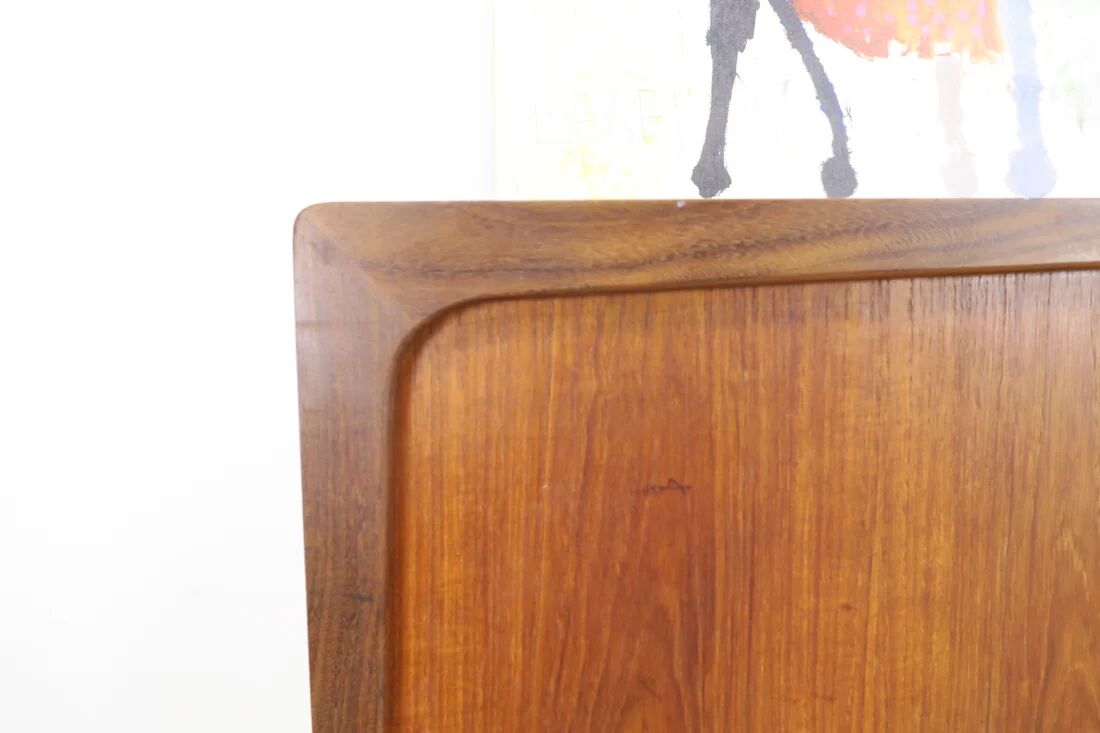 Teak highboard with doors and drawers, 1960s
