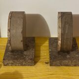 Pair of Marble Bookends from the Art Deco period
