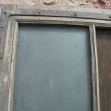 Porte ancienne vitrées en chêne