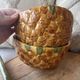Old set of bowls and spoons in the shape of vintage pineapple