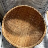 Asian wicker basket