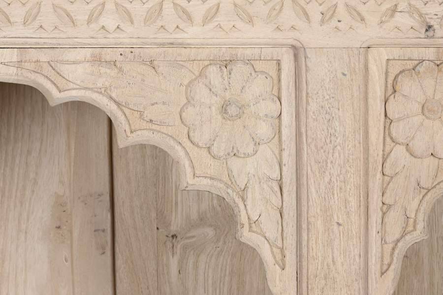 Wood shelf 204x38x196 natural