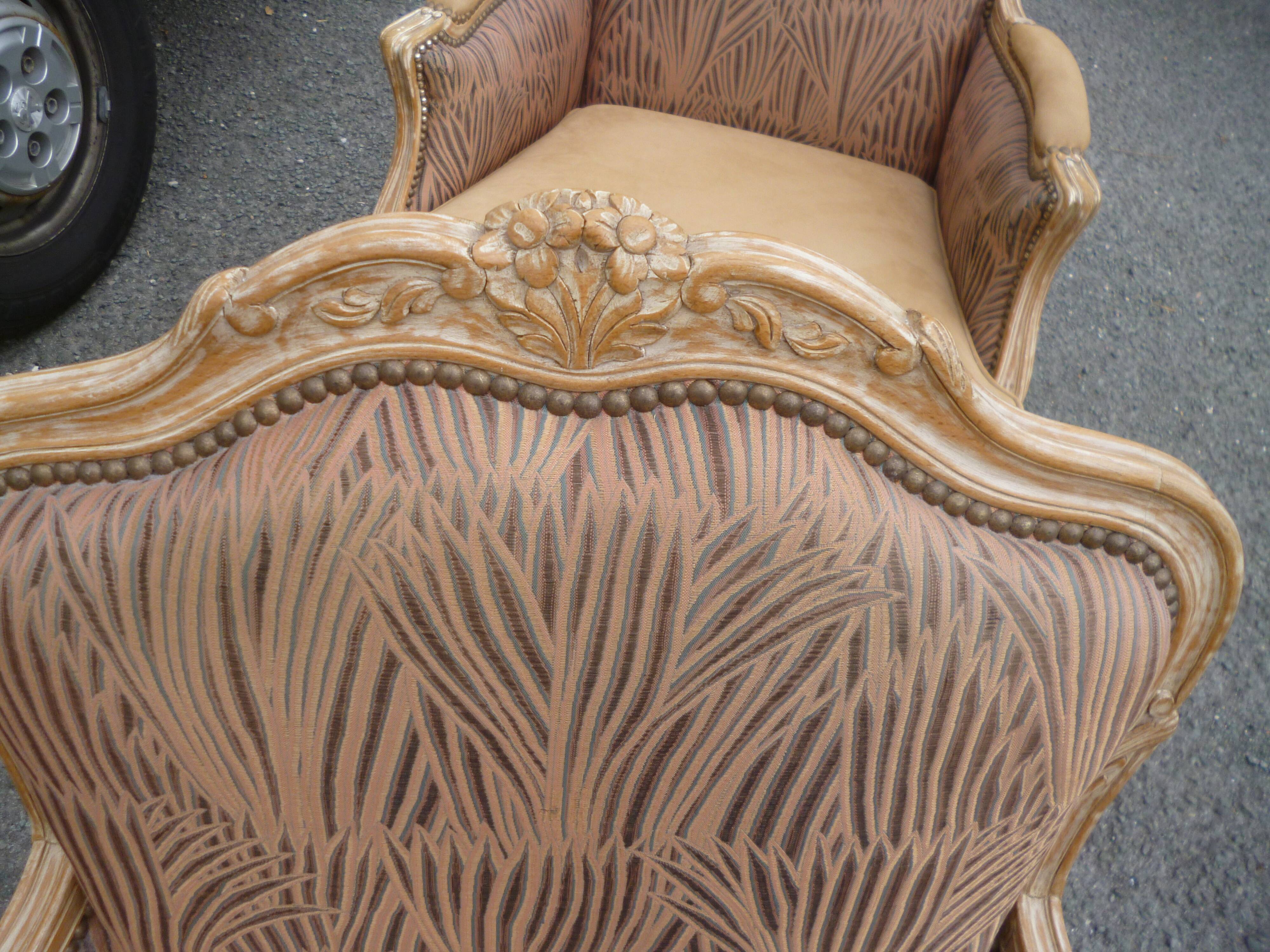 Louis XV style armchairs