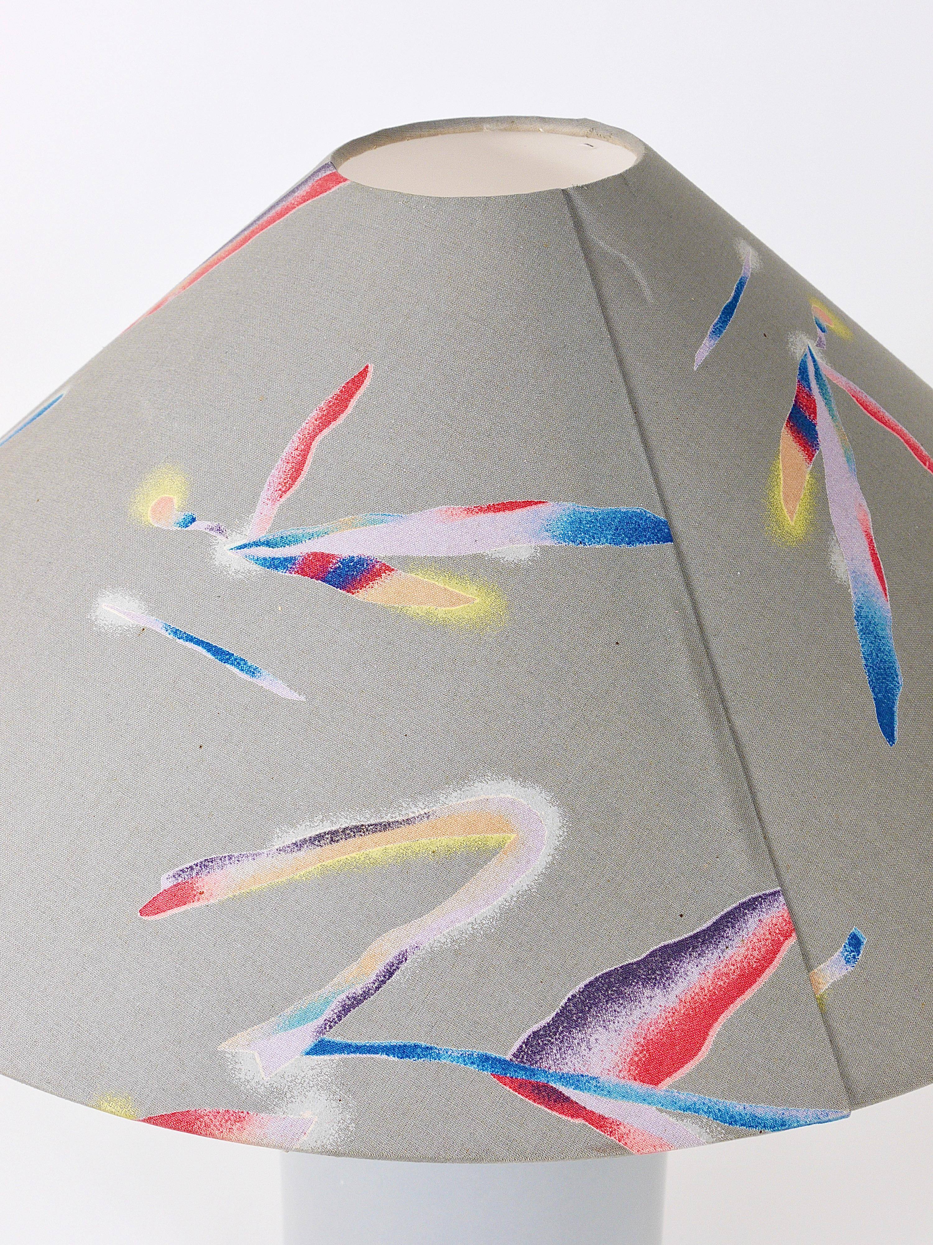 Post-modern coloured table lamp, Italy, 1980s