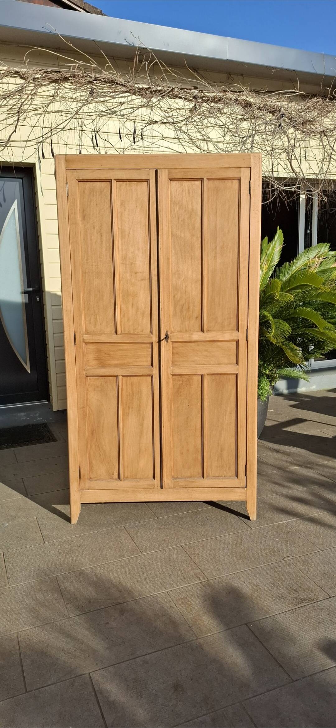 Hand-renovated Parisian wardrobe