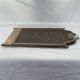 Vintage brass fireplace screen dimension: height -54cm- width -94cm-