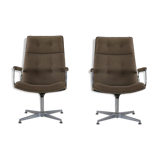 Set of two easy chairs by Geoffrey Harcourt for Artifort