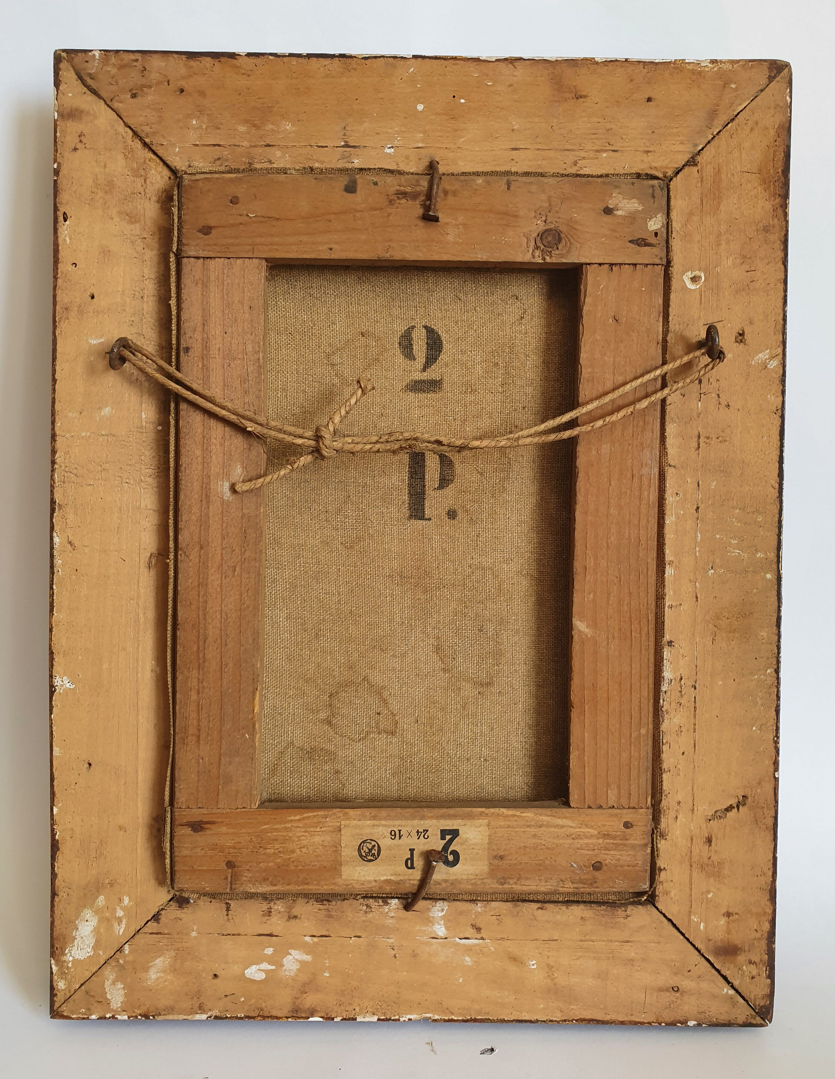 Oil on canvas by Gabrielle Guillot De Raffaillac