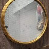 Plateau rond miroir