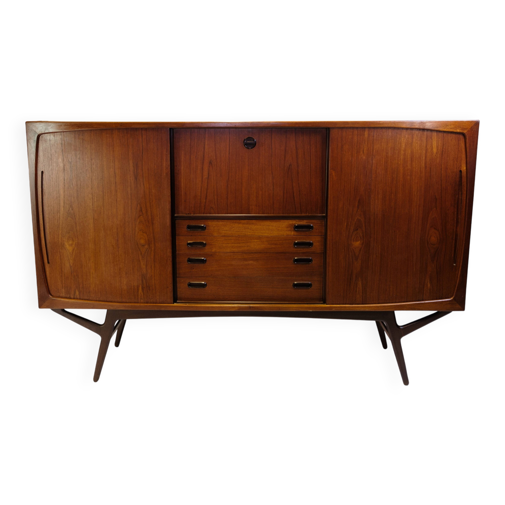 Sideboard Made In Rosewood By Harry Østergaard For Randers Furninture From 1950s