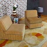 Pair of vintage armchairs 1970s